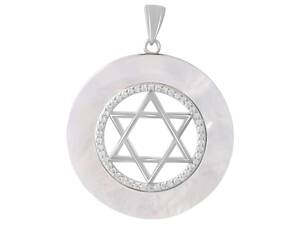 Серебряная подвеска SilverBreeze с перламутром (2080817)