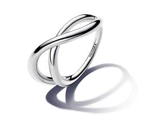 Серебряное кольцо No Brand Бесконечность 193318C00 60