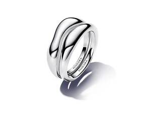 Серебряное кольцо No Brand Природное сочетание разъемное 193264C00 58