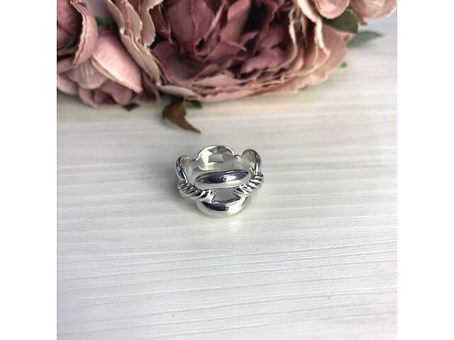 Серебряное кольцо SilverBreeze без камней (2067849) 18 размер - Фото 2