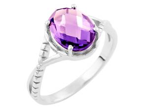 Серебряное кольцо SilverBreeze с александритом (1633656) 17