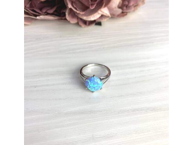 Серебряное кольцо SilverBreeze с опалом 1.812ct (2073161) 18 размер - Фото 1