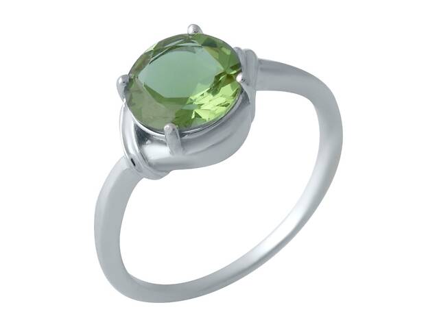 Серебряное кольцо SilverBreeze с Султанит султанитом 1.637ct (1983492) 18 размер - Фото 2
