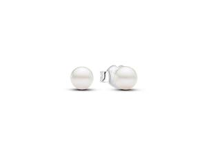 Серебряные серьги No Brand с жемчужинами 293168C01 (4,5 мм)