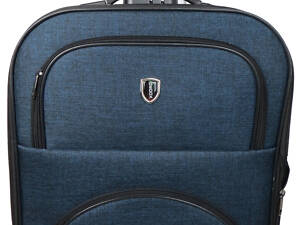 Середня тканинна валіза на колесах 67L Gedox, Туреччина синій