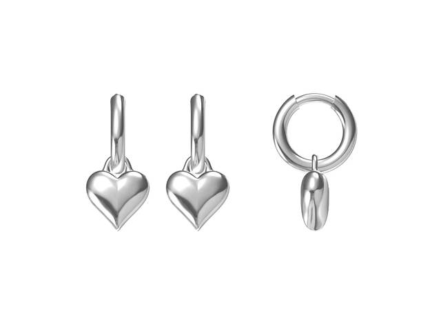 Сережки Biojoux BJT 227 - Фото 1