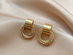 Серьги женские Кольца 12076 2 шт