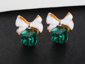 Серьги-гвоздики 'Бантики'