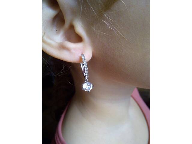 Серьги с кристаллами 2 - Фото 6