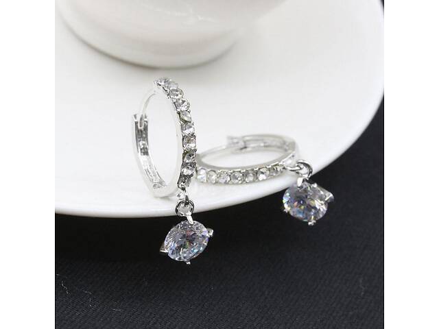 Серьги с кристаллами 2 - Фото 7