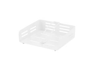 Серветниця ARDESTO Midori 18х18х6.5см, метал, біла (AR0906W)