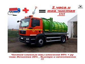 2025 Очистка проблемных сливных ям вручную Днепр +20% и 80% Илососная подготовка под чистку +