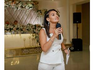 Весілля, день народження, корпоратив, рік. Ведуча, жива музика, діджей, шоу