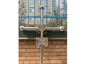 Хрест з нержавійки , хрест на могилу