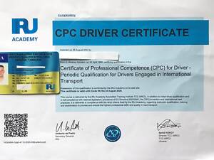 КОД-95. Сертифікат професійної компетентності водія та кваліфікаційна карта (СПК).