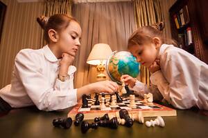 Обучение детей шахматам с 7 лет и старше. Онлайн.