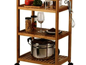 Сервировочный столик 'Роскилле' охра