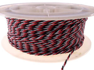 Сервокабель Dinogy 22 AWG скручений (Futaba), 1 метр