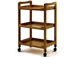 Сервировочный столик 'Теберс' охра