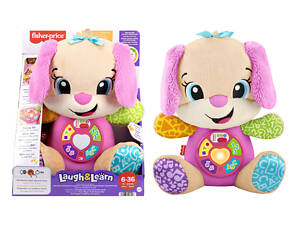 Сестричка Розумного цуценяти з технологією Smart Stages (багатомовна) Fisher-Price JFD32