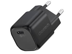 Сетевое зарядное устройство CHOETECH PD5007 (1USB type-Cх3A) Black