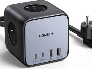 Мережевий зарядний пристрій UGREEN CD268 65W DigiNest Cube (2C2A) (UGR-60113) yL.