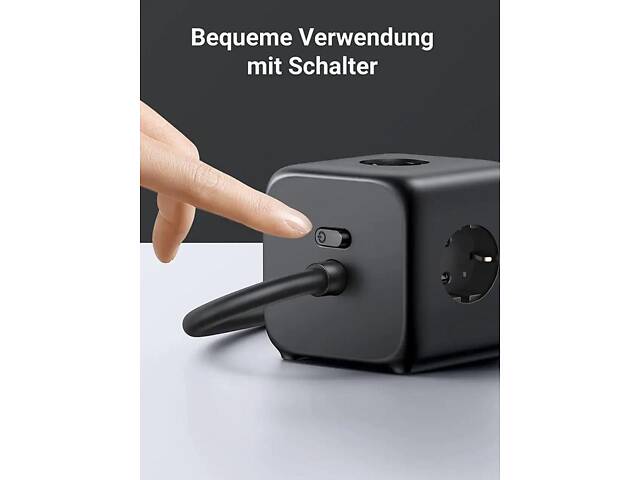 Мережевий зарядний пристрій UGREEN CD268 65W DigiNest Cube (2C2A) (UGR-60113) yL. - Фото 3