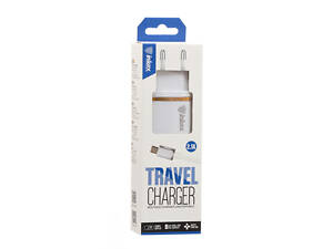 Сетевое зарядное устройство INKAX CD-11 с кабелем microUSB