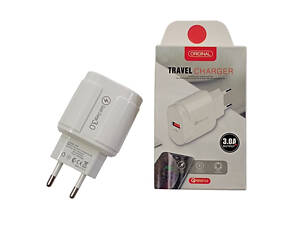 Сетевое зарядное устройство USB x 1 Fast 3.0A Original Travel / Model: 13-3