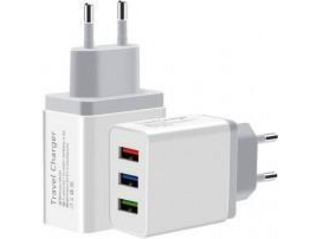 Сетевое зарядное устройство USB XoKo WC-310-WH белый - Фото NaN