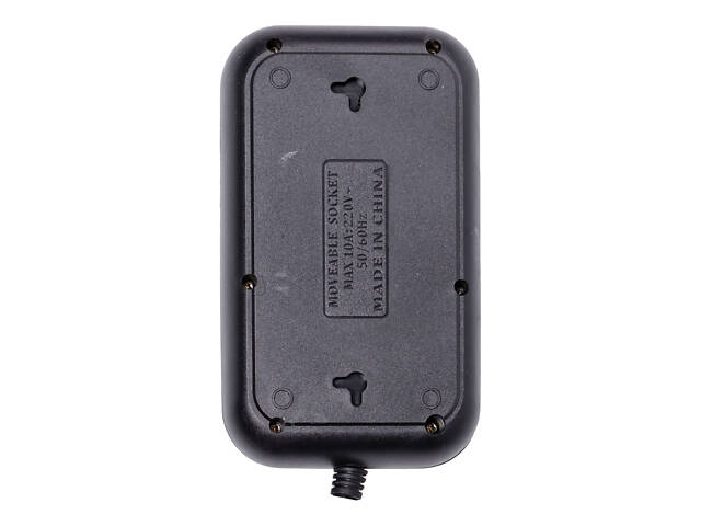 Мережевий фільтр кабель 3.8 м подовжувач F16 на 3 розетки з USB портами та кнопкою відключення Чорний HP-5-20 - Фото 6