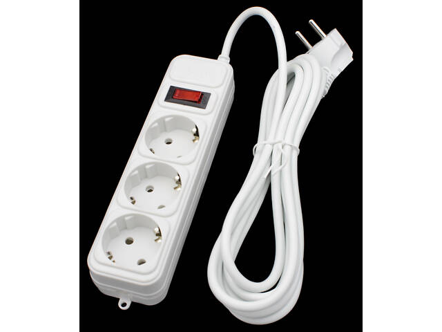 Сетевой фильтр Maxxter SPM3-G-10G 3 гнезда 3 метра - Фото 3