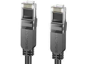 Мережевий кабель BOROFONE BUS01 Category 6 Gigabit network cable(L=1M) Black yL.