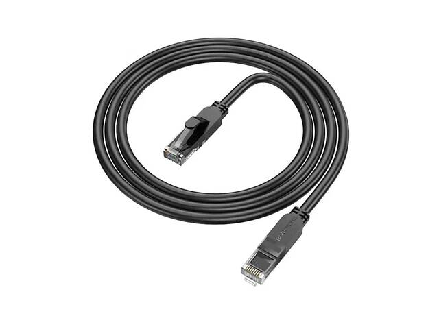 Сетевой кабель BOROFONE BUS01 Category 6 Gigabit network cable(L=1M) Black yL. - Фото 2