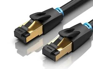 Сетевой кабель Vention Cat.8 SFTP Patch Cable 2M Black (IKABH) yL.