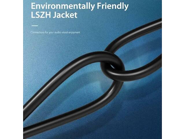 Мережевий кабель Vention Cat.8 SFTP Patch Cable 2M Black (IKABH) yL. - Фото 7