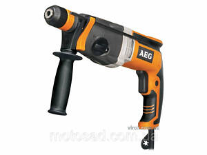Перфоратор мережевий SDS+ AEG: 1010 Вт, 3.1 Дж, 5000 уд/хв, Ø≤ 28 мм (бетон), змінний патрон (KH28SuperXE)