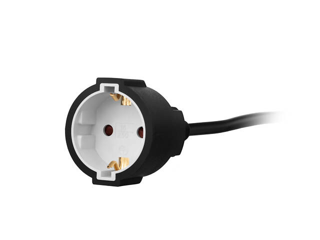 Мережевий подовжувач 2E 1XSchuko, 3G*1.5мм2, 10м, black (2E-PC315M10) - Фото 3
