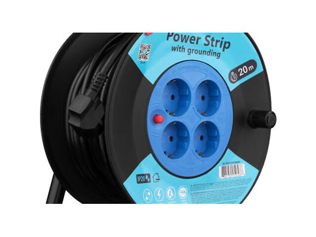 Мережевий подовжувач 2E 2E-CR4315IP20M20 - Фото 5