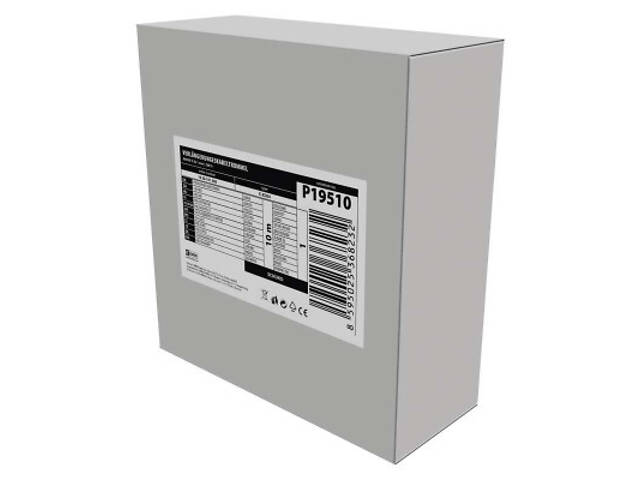 Мережевий подовжувач EMOS котушка 4 розетки, 10 м (P19510) - Фото 7