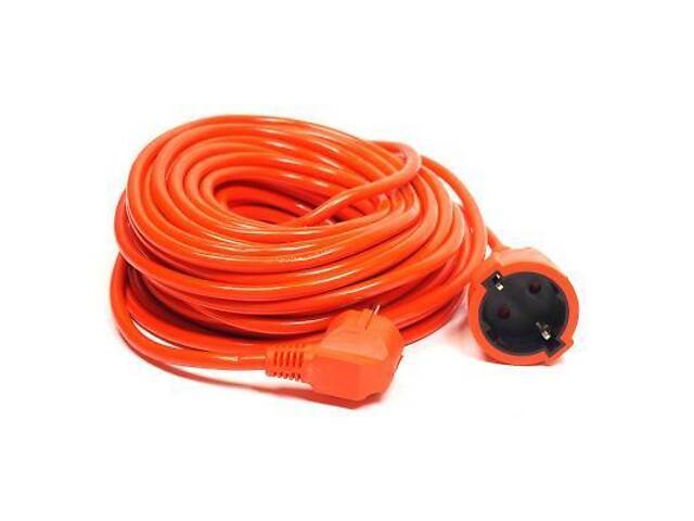 Мережевий подовжувач PowerPlant подовжувач 20 м (JY-3024/20) (PPCA10M200S1) - Фото 1