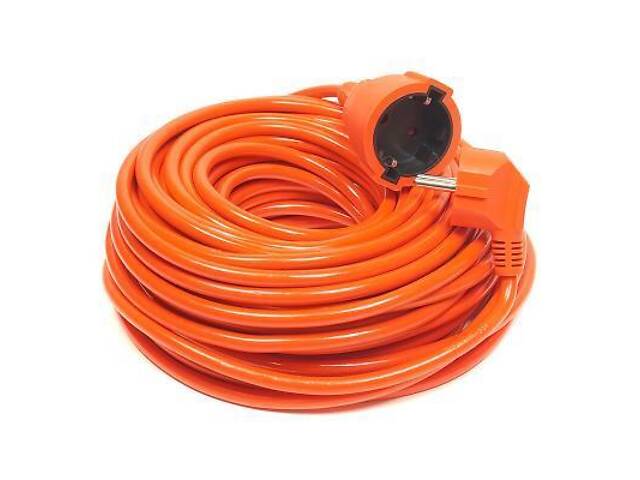 Мережевий подовжувач PowerPlant подовжувач 25 м (JY-3024/25) (PPCA10M250S1) - Фото 2