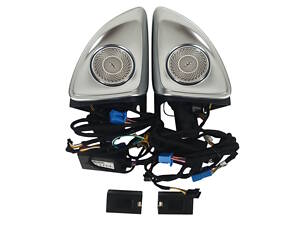 Сетки на динамики Burmester 4D на Mercedes-Benz GLC-Class X253 2015-2019 года