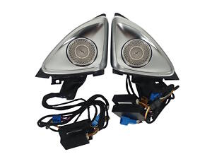 Сетки на динамики Burmester 4D на Mercedes-Benz E-Class W213 2016-2020 года