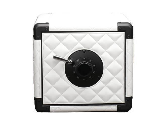 Сейф Salvadore для подзавода 4 часов Safe Small WH Черно-белый - Фото 1 Сейф Salvadore для подзавода 4 часов Safe Small WH Черно-белый - Фото 1