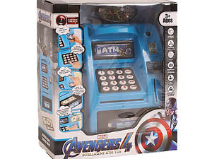 Сейф WF 3005 AG 'Банкомат. Avengers 4', звук, підсвічування, банкноти, картка, в коробці (6990246400099)