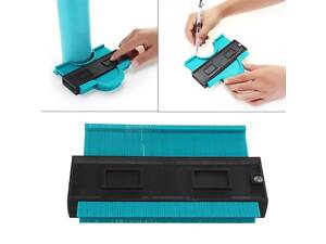 Шаблометр контурний пластик 120 мм alloet №348