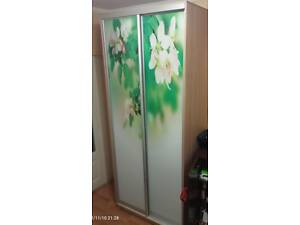 Шкаф купе с принтом