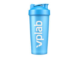 Shaker with blender ball - 700ml Cyan