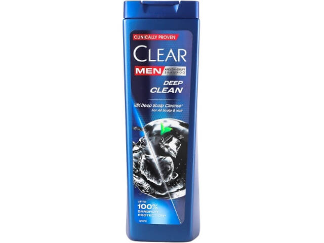 Шампунь Clear Проти лупи для чоловіків Глибоке очищення 360 мл (8720181455896) - Фото 1